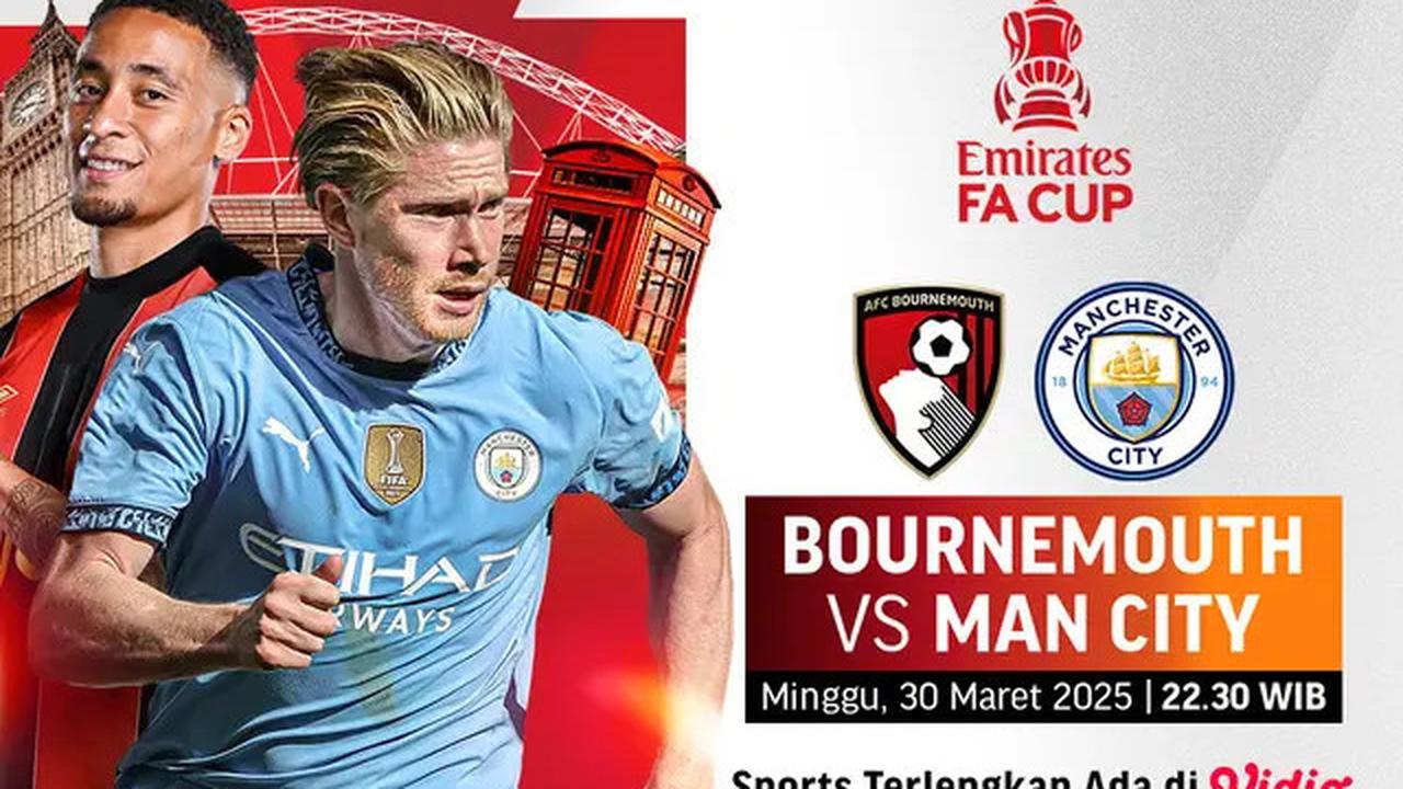 Prediksi Bournemouth Vs Manchester City di Perempat Final Piala FA 2024/2025: Asa Menyelamatkan Musim yang Berantakan