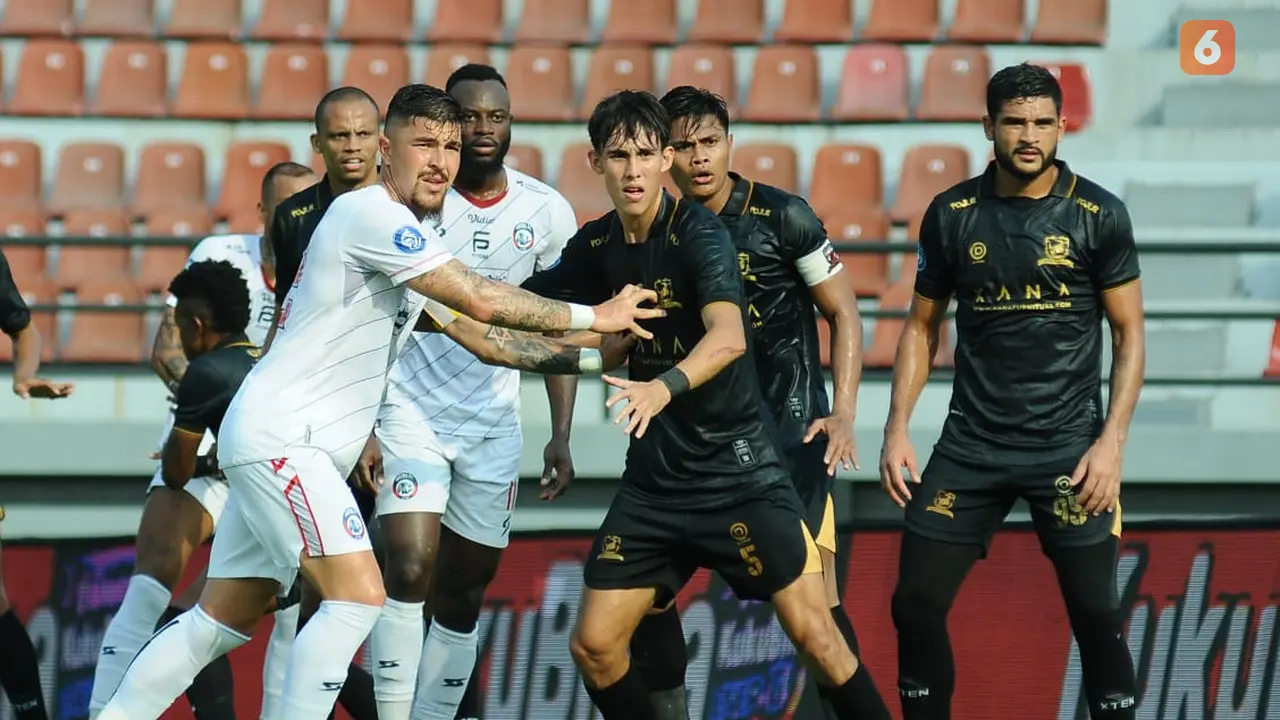 Hasil Imbang Laga Madura United kontra Arema FC Pekan ke-17