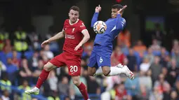 Chelsea dan Liverpool bermain imbang 1-1.  (AP Photo/Ian Walton)