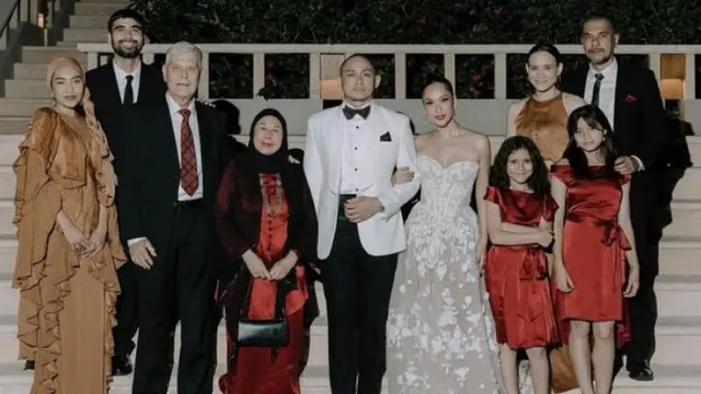 Resepsi pernikahan BCL dan Tiko (Instagram/bcltiko)