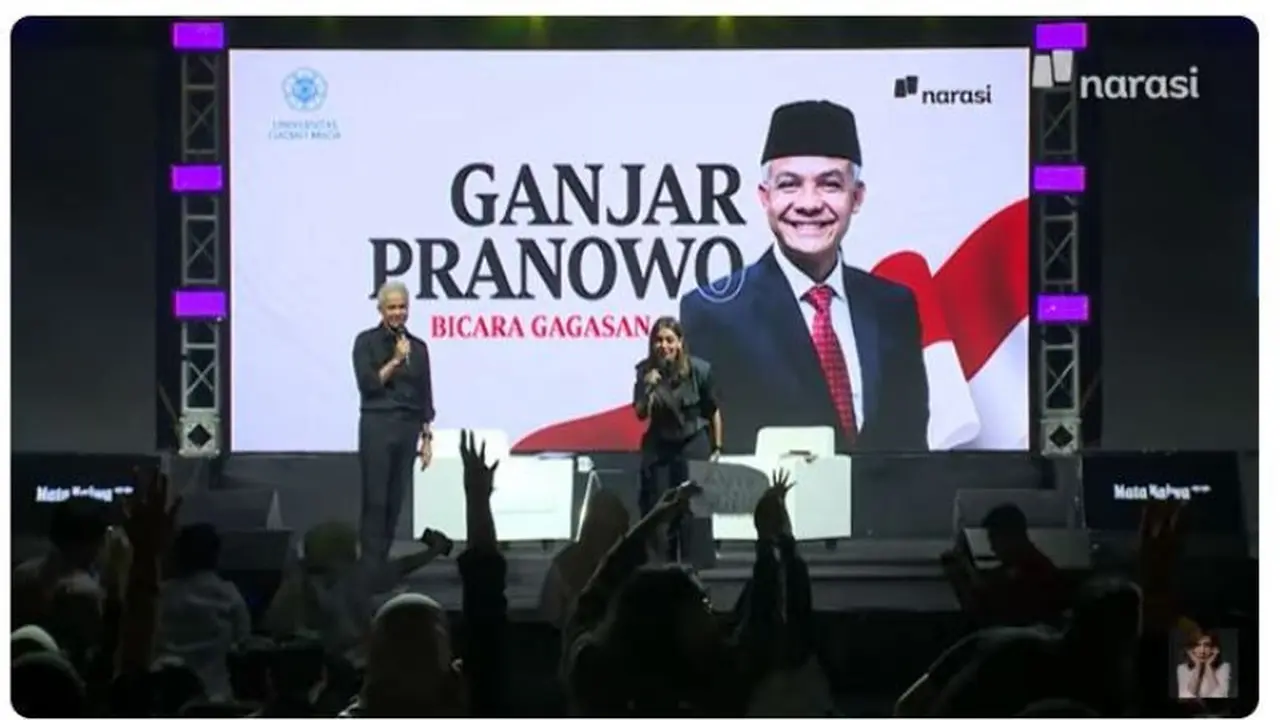 Ganjar Pranowo Dianggap Remehkan Profesi MC dan Jurnalis Saat Diwawancara Najwa Shihab, Sontak Dihujat Warganet