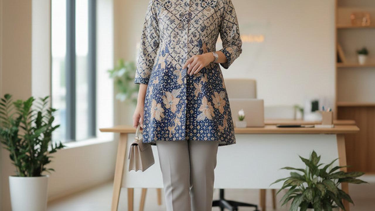 7 Model Atasan Batik Berkerah untuk Wanita Karier, Beri Kesan Elegan di 2026