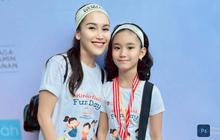 Potret Bilqis Ikut Fun Walk Sekolah Ditemani Ayu Ting Ting, Netizen 'Langsung Training Debut di Korea Aja