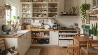 Cara Menata Dapur Sempit agar Meja Tidak Penuh Barang, Trik Memanfaatkan Ruang yang Jarang Dicoba