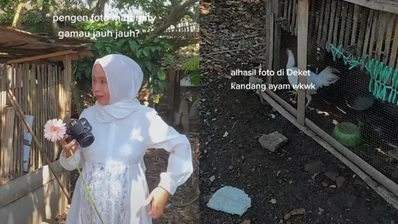 Wanita Ini Lakukan Maternity Shoot di Kandang Ayam, 6 Hasil Fotonya Bikin Takjub