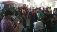 Tiba di Tanah Air, Pemain Timnas Indonesia Disambut Masyarakat