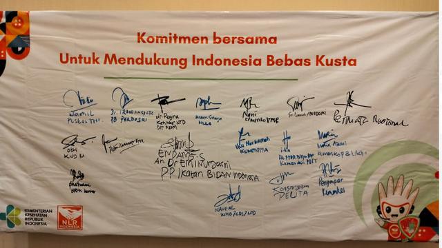 Kemenkes Luncurkan RAN Eliminasi Kusta, Ini Empat Strategi di Dalamnya. Foto: NLR Indonesia.