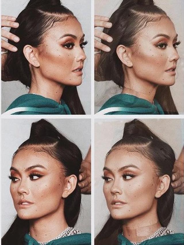 Rancangan Patung Lilin Agnez Mo