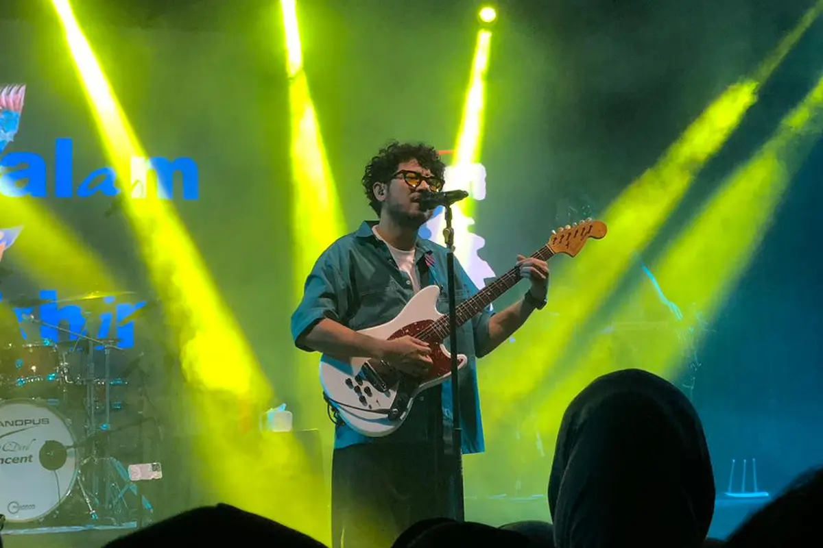 Kunto Aji Gelar Tur Konser Perdananya di Malang (©KapanLagi.com/Nadia Sabilla Ramadhani)