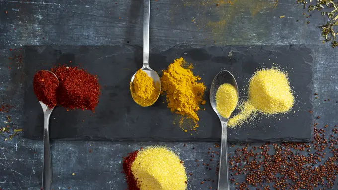 wanita pktober bumbu bubuk