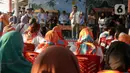 Ridwan Kamil datang memaparkan program-programnya untuk Jakarta kepada warga jika dirinya terpilih nanti. (Liputan6.com/Herman Zakharia)