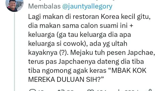Potret Kronologi (Sumber: aplikasi X)