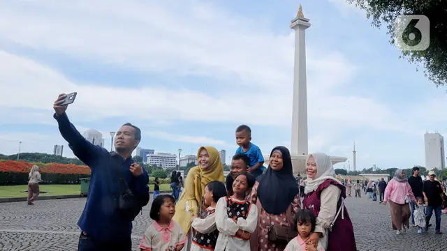 Libur Lebaran 2025, Monas Masih Jadi Lokasi Wisata Favorit Warga