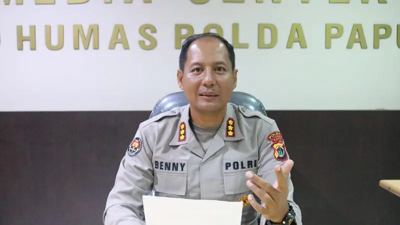 Kabid Humas Polda Papua Kombes Ignatius Benny Ady Prabowo