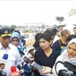 Menhub Budi Karya Sumadi kunjungan kerja ke Gerbang Tol Cikampek Utama pada Jumat, 7 Juni 2019 (Foto: Merdeka.com/Yayu Agustini Rahayu)