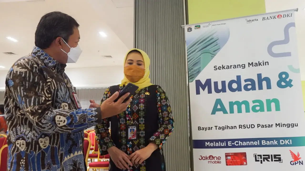 Sistem Pembayaran Digital Bank DKI Permudah Masyarakat Bertransaksi di Rumah Sakit