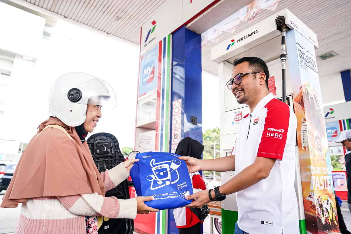 Pertamina Patra Niaga juga menghadirkan berbagai promo dan program loyalitas khusus bagi pelanggan Pertamax dan Pertamax Turbo di SPBU kawasan Mandalika. (Foto: Pertamina)