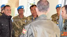 Citizen6, Lebanon: Pelaksanaan Patroli Udara ini berlangsung selama 60 menit. Rute yang dijadikan sasaran patroli ialah wilayah sepanjang Blue Line yang menjadi tanggung jawab pasukan Indonesia. (Pengirim: Badarudin Bakri)