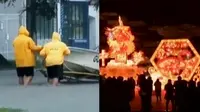 Argentina Banjir - Festival Lampion di China