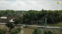Jembatan gantung Kedungrejo (Foto: Dok Kementerian PUPR)