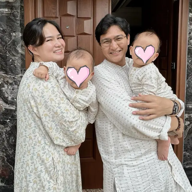 6 Potret Keluarga Kecil Artis FTV Masayu Clara, Umumkan Hamil Anak Ketiga