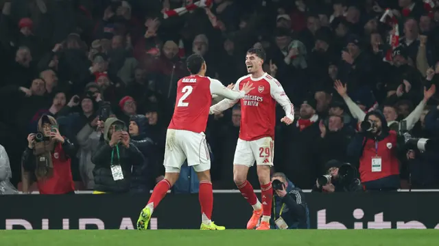 Foto: Momen Kai Havertz Berikan Mimpi Buruk untuk Sang Mantan, Bawa Arsenal ke Final Carabao Cup 2025/2026