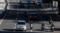 Ganjil genap Jakarta berlaku hari ini, Jumat (17/1/2025). (Liputan6.com/Johan Tallo)