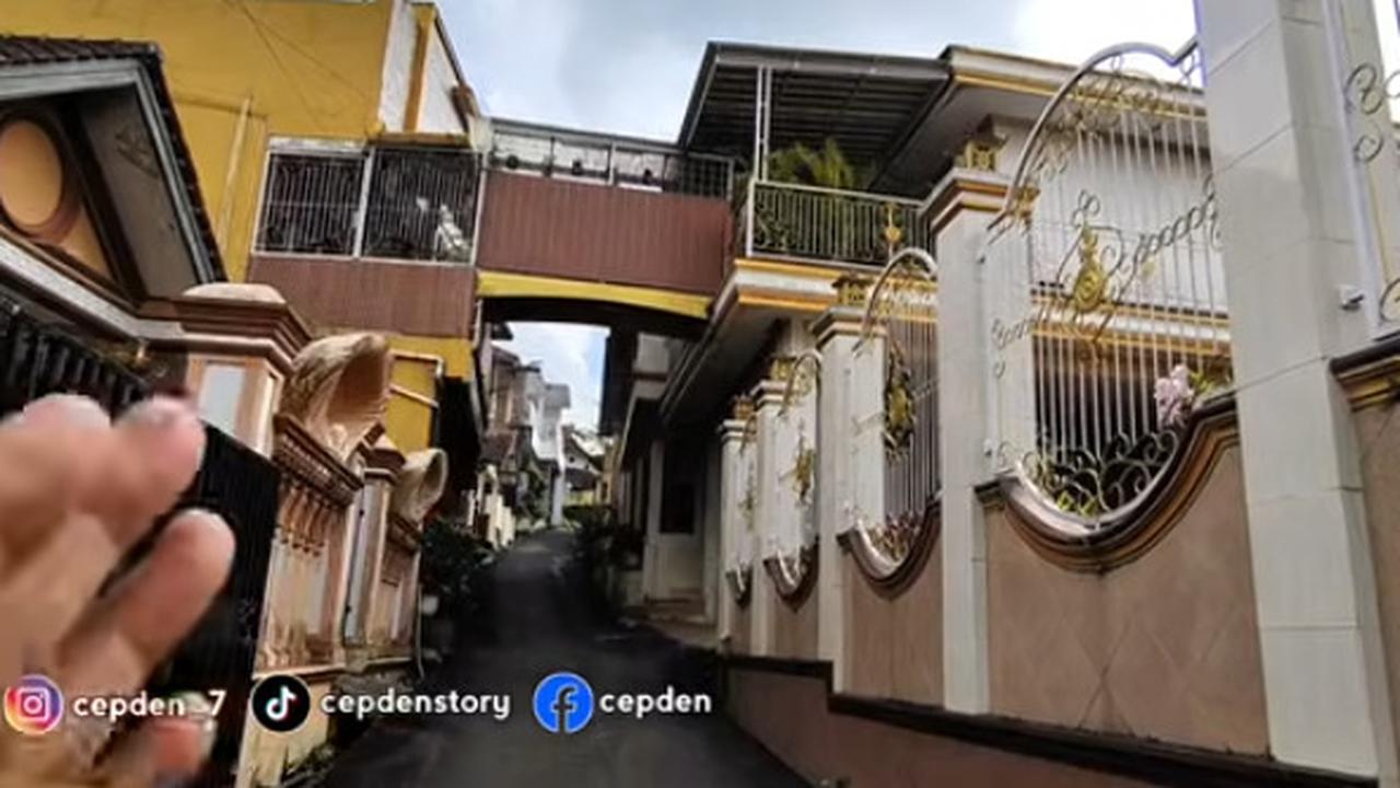 Hasil Kerja Keras, Potret Rumah Mewah Bak Istana di Pelosok Desa Ternyata Pemiliknya Tukang Bangunan