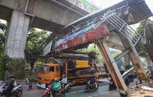 Transjakarta Ubah Rute Koridor 13 Akibat JPO Tendean yang Tertabrak