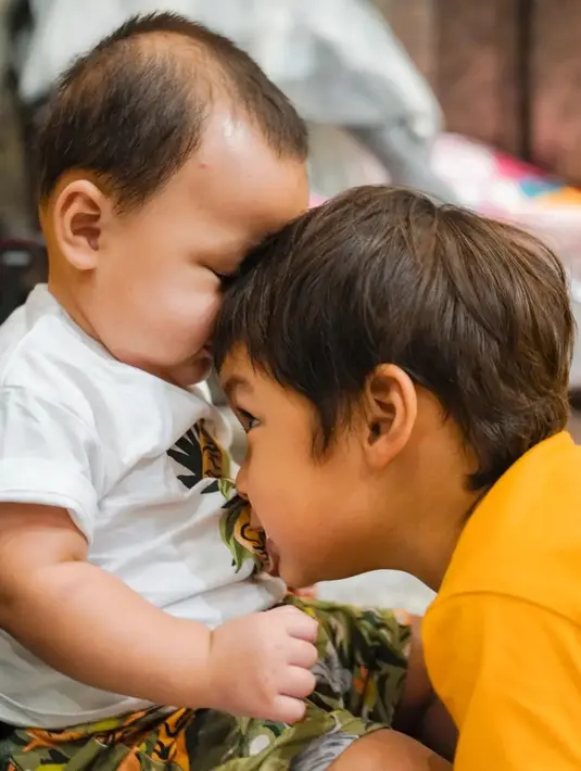 <p>Kiano Tiger Wong dan Kenzo (Instagram/baimwong)</p>