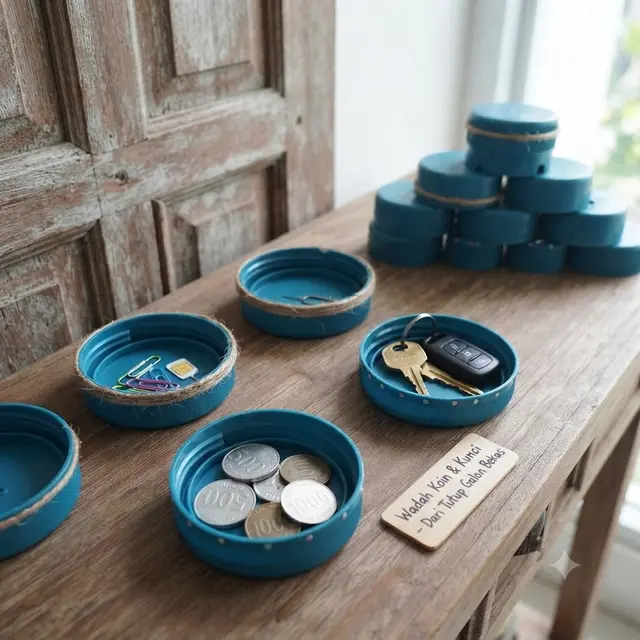 Buat Tempat Koin atau Kunci Cadangan