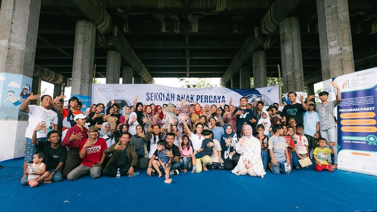 Andien Aisyah Kembali Dirikan 'Sekolah Anak Percaya' di Kampung Pemulung, Merasa Haru dan Bangga