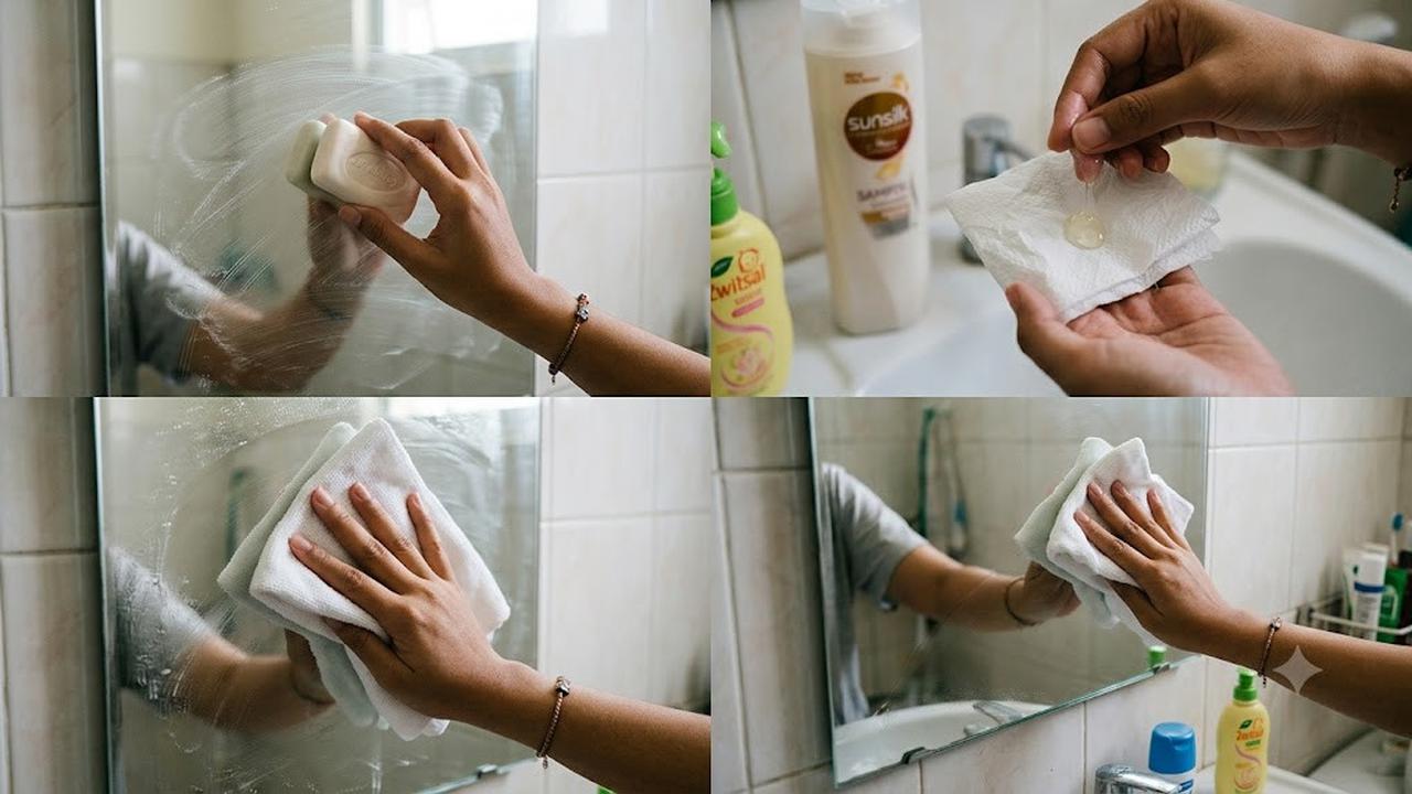 Cara Membuat Cermin Tidak Berembun Setelah Mandi