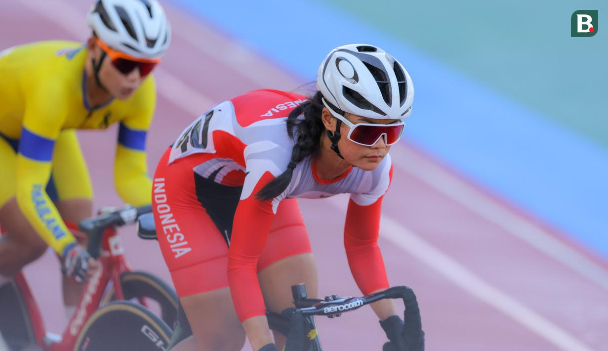 Dan, target utama yang dicanangkan Ayustina Delia Priatna untuk SEA Games 2025 Thailand, yakni satu medali emas, telah berhasil dipenuhi. (Bola.com/Bagaskara Lazuardi)