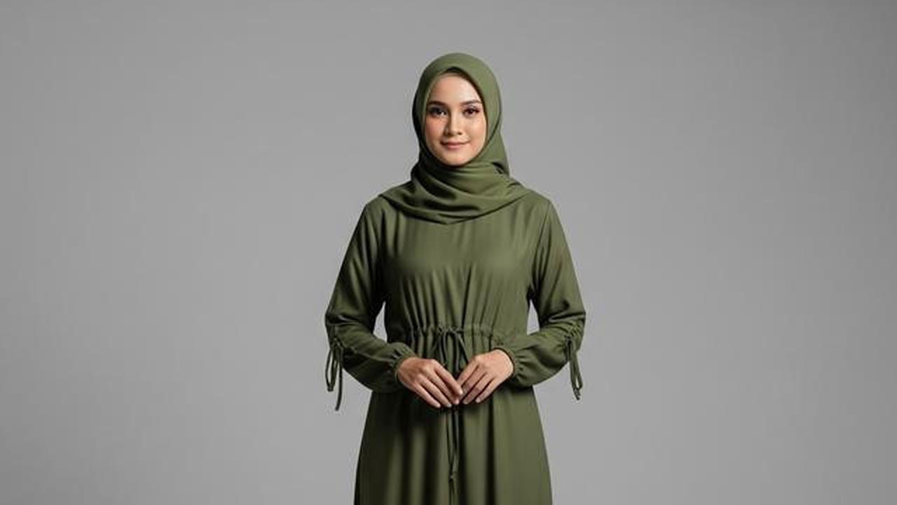 10 Gamis untuk Kerja yang Praktis dan Resmi, Inspirasi Tampil Elegan 2025