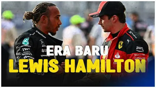 VIDEO: Resmi! Tinggalkan Mercedes, Lewis Hamilton Gabung Ferrari untuk F1 2025
