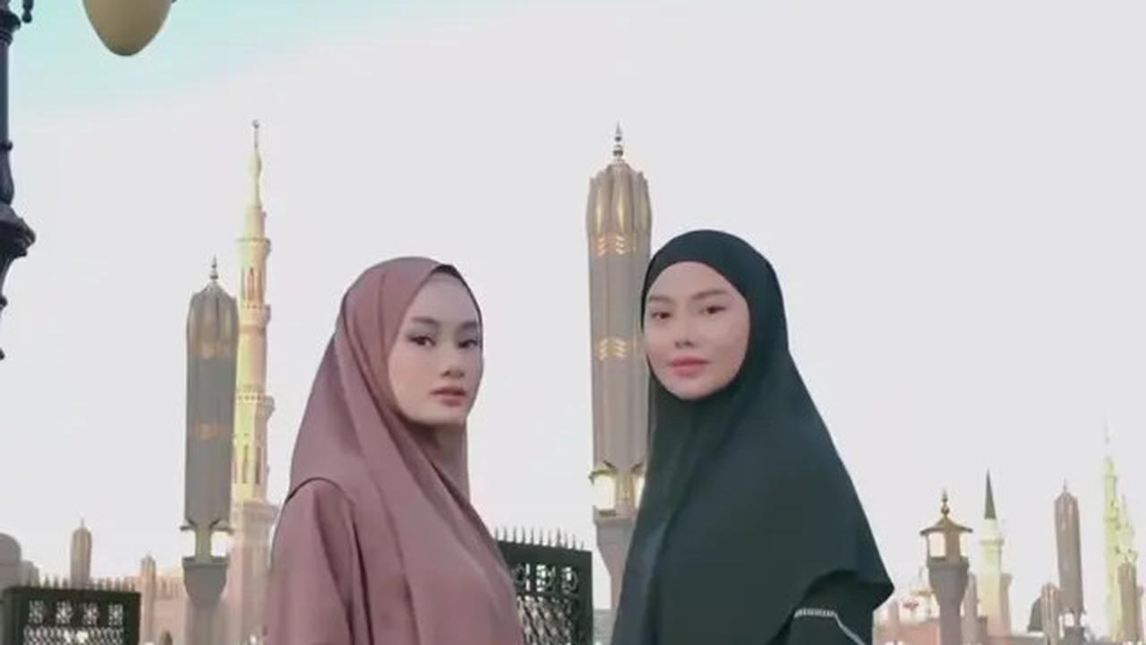 7 Momen Seru Geng Butterfly Kumpul di Madinah, Dinda Hauw Hingga Dara Arafah