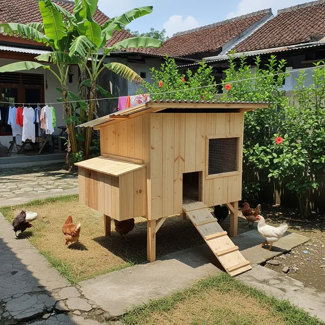 9 Kandang Ayam Praktis dan Minimalis di Lahan Sempit, Solusi Beternak Efisien