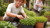 Ide Berkebun Santai untuk Usia 50 Tahun di Kampung