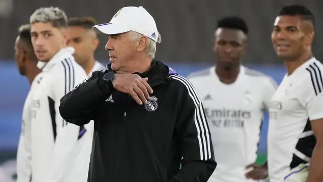 Persiapan Real Madrid Jelang Hadapi Eintracht Frankfurt di Piala Super Eropa 2022