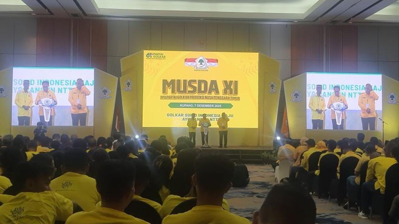 Alain Niti Susanto Resmi Pimpin DPD Golkar NTT Periode 2025-2030