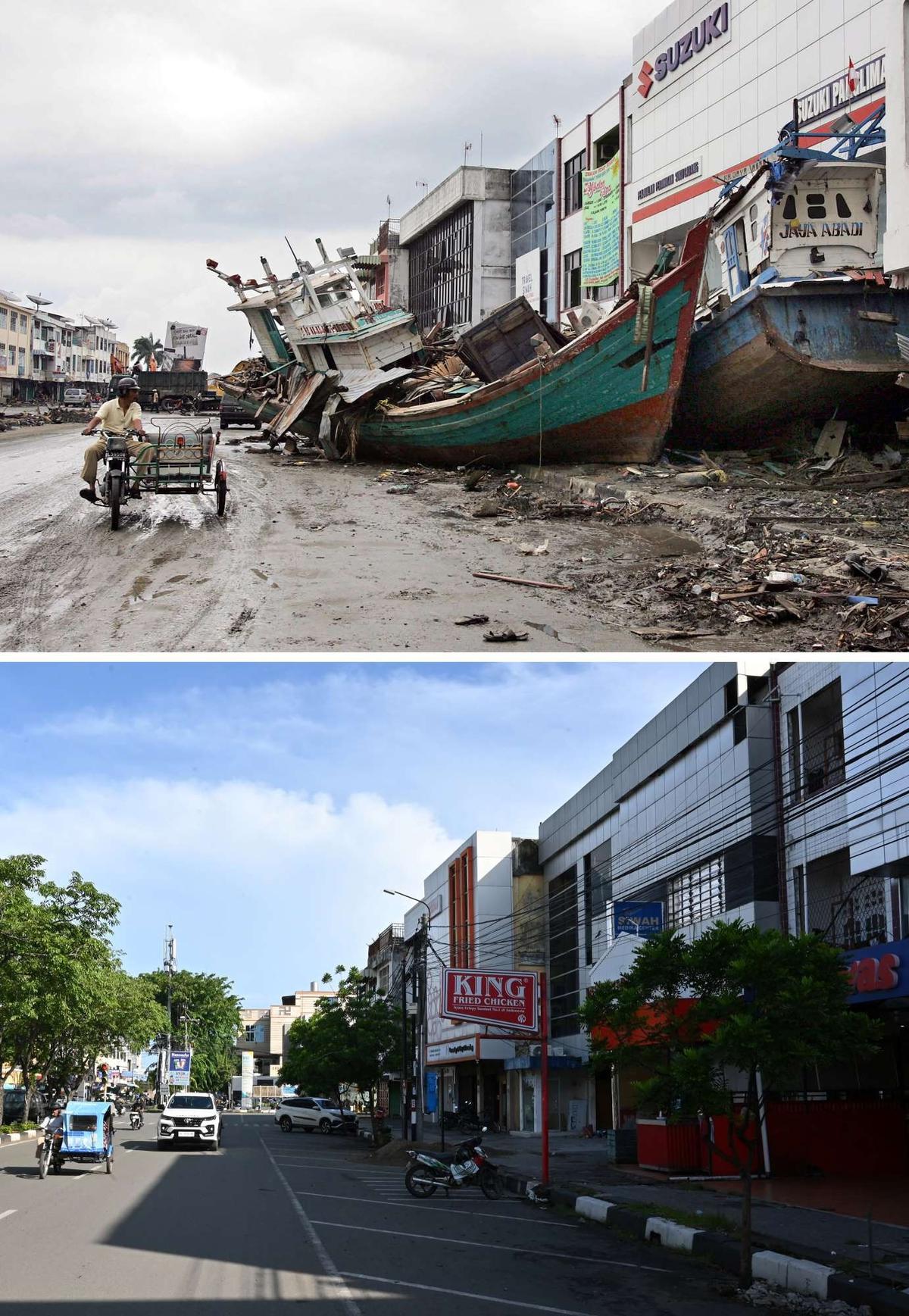 Potret Pilu Kehancuran Akibat Tsunami Aceh 20 Tahun Lalu