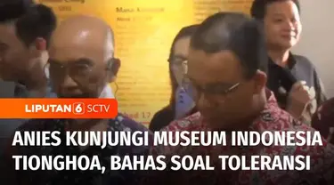 Bakal calon presiden dari Koalisi Perubahan untuk Persatuan , Anies Baswedan, mengunjungi Museum Indonesia Tionghoa di Bandung, Jawa Barat, Sabtu siang. Bertemu komunitas Tionghoa, Anies menyebut selama dirinya menjadi Gubernur DKI Jakarta, toleransi...