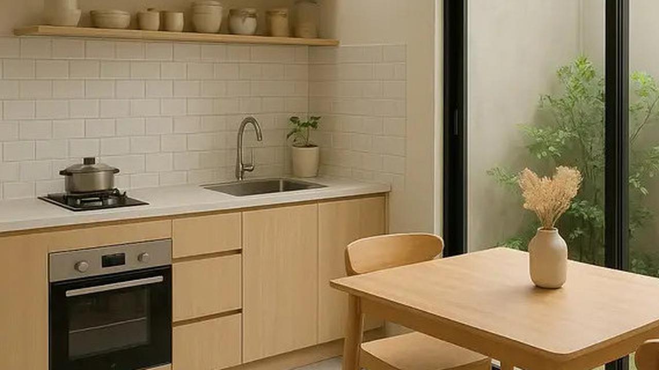 7 Desain Dapur dan Ruang Makan 2025 yang Ideal untuk Rumah di Dalam Gang