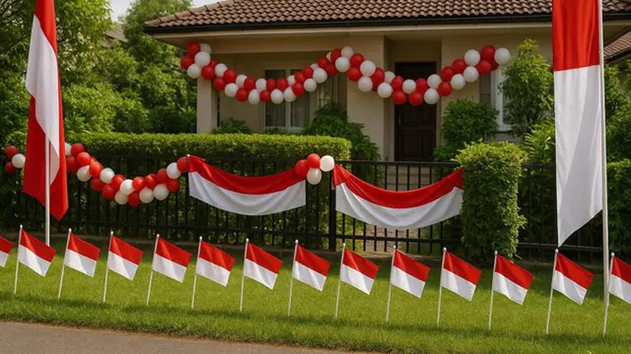 10 Ide Dekorasi 17 Agustus, Meriahkan Hari Kemerdekaan dengan Nuansa Merah Putih