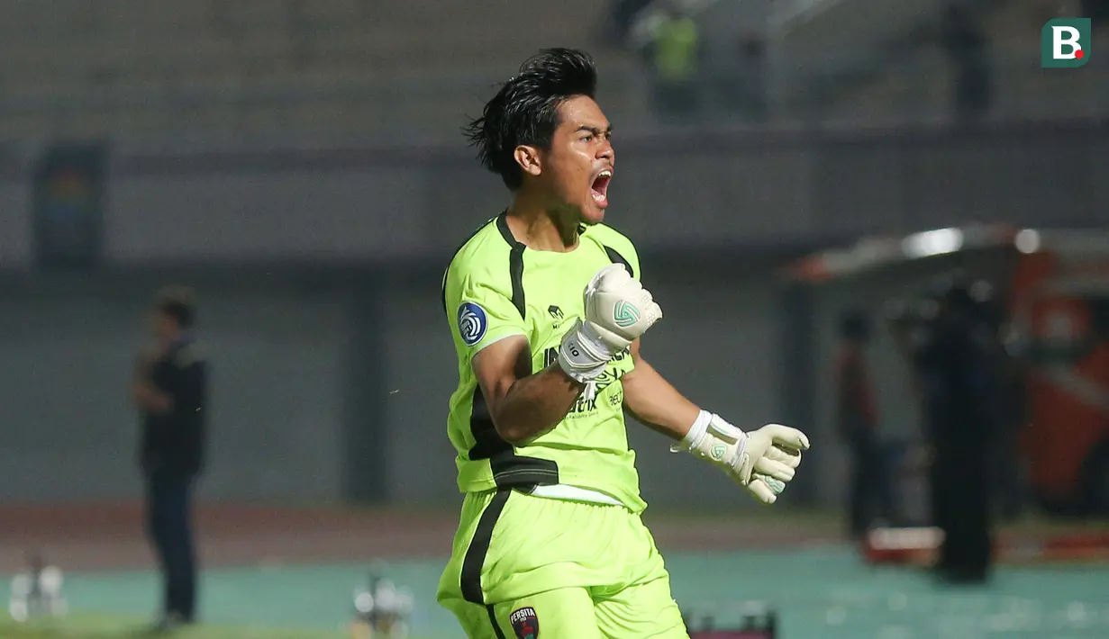Kemenangan ini merupakan raihan poin penuh perdana Persita Tangerang setelah dalam tiga laga terakhir tak pernah menang. (Bola.com/M Iqbal Ichsan)