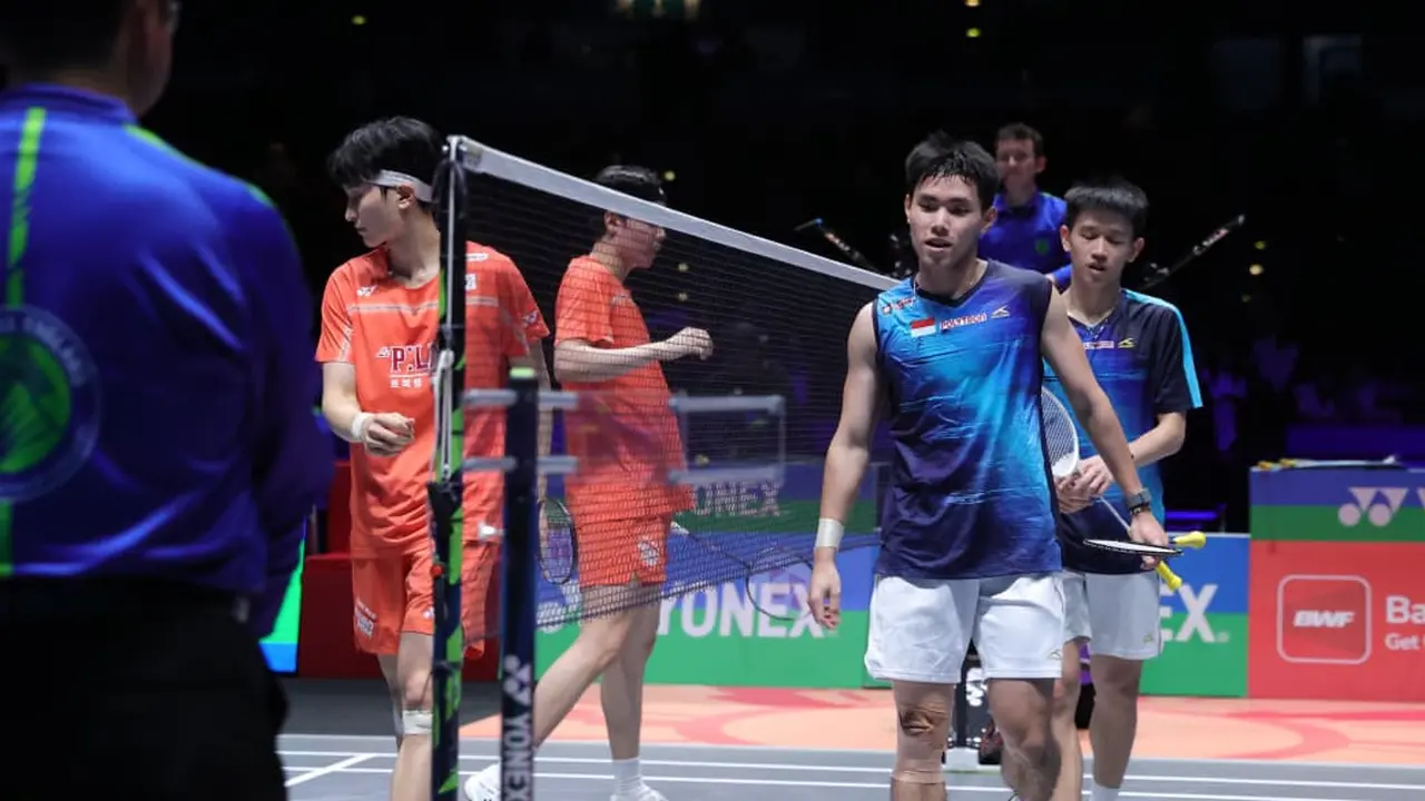 Raymond Indra/Nikolaus Joaquin - All England 2026 - Bulu Tangkis