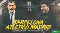 Piala Super Spanyol - Barcelona Vs Atletico Madrid (Bola.com/Adreanus Titus)