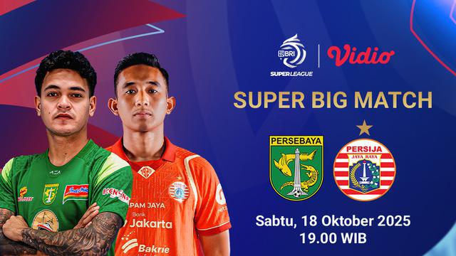 Saksikan Persebaya vs Persija di Vidio. (dok. vidio.com
