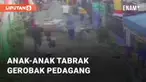 Beredar sebuah video yang menunjukkan anak-anak tabrak gerobak. Kejadian berada di Jalan Cibuntu, Kota Bandung pada Kamis (3/08/2023)